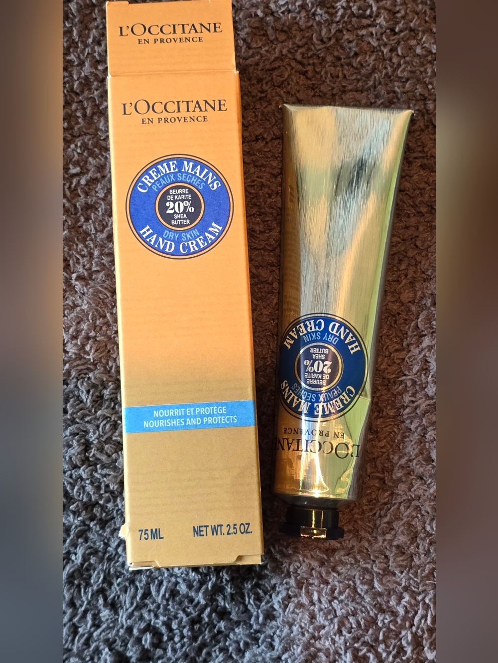 L'OCCITANE Dry Skin Hand Cream 75ml NEW